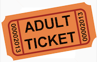 Adult ticket - no camping