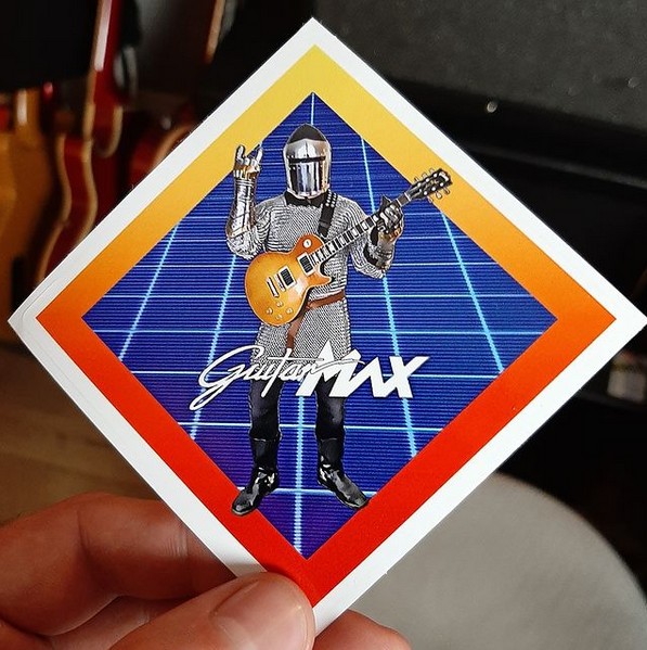 Sir Guitarsalot Sticker - 3 INCH