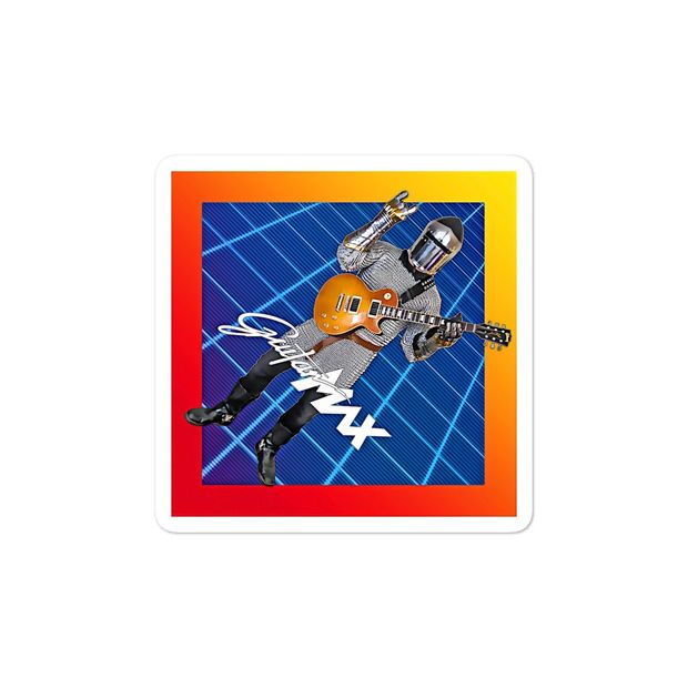 Sir Guitarsalot Sticker - 3 INCH