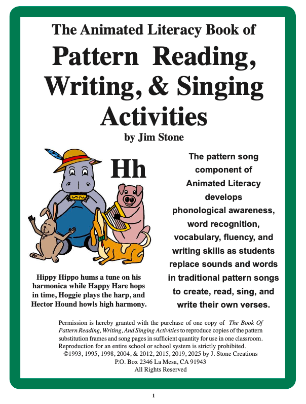 decoding, word recognition, comprehension, fluency, sentence construction