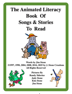 The Animated Literacy Book of Songs &amp; Stories to Read