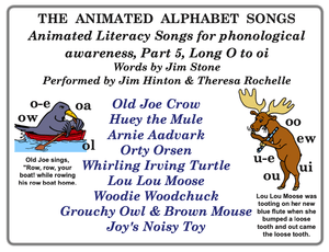 Animated Alphabet Character Songs, Part #5