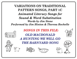 Pattern Songs For Word Substitution, Part 1C