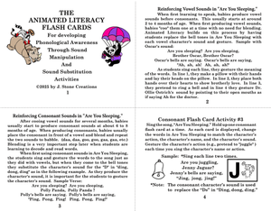 Animated Literacy Flash Cards, Part 1