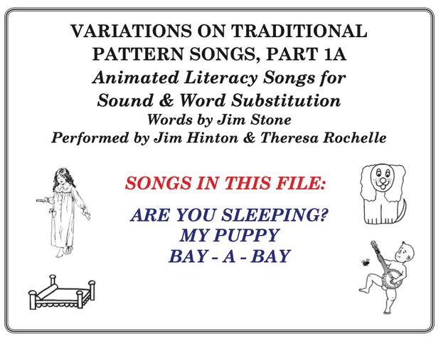 Songs For Sound Substitution, Manipulation, &amp; Blending Activities