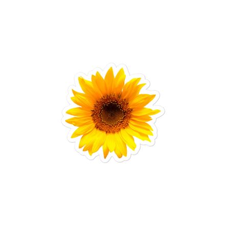 Sunflower Collection 3 inch sticker