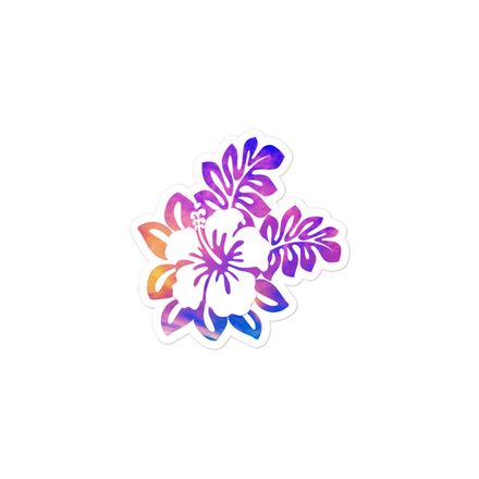 Scenic Flower 3 inch sticker