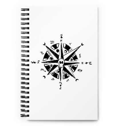 Astrological Nautical Nights Notebook