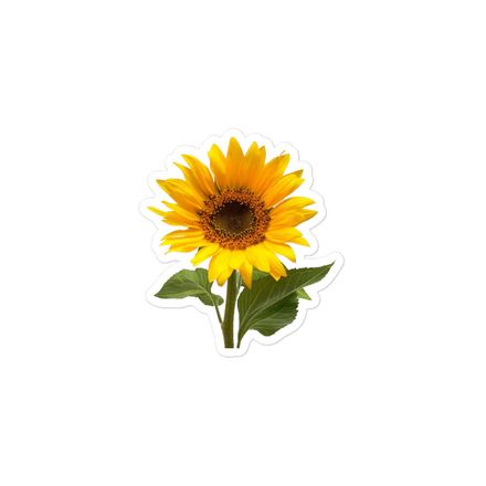 Sunflower Collection 3 inch sticker