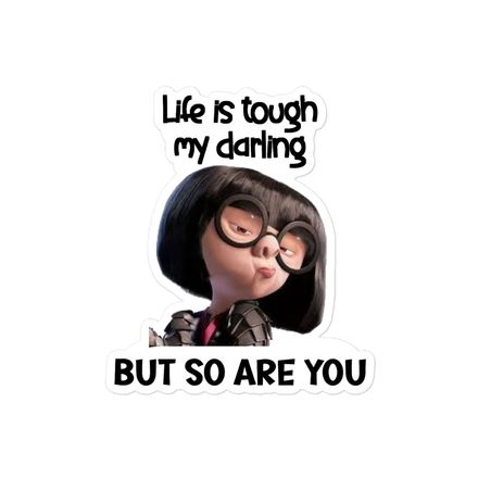 Animated 4 inch sticker