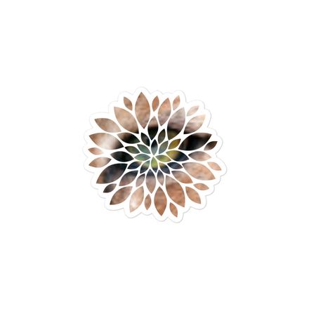 Flower Animal 3 inch Sticker