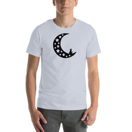 Moon and Cat collection t shirt