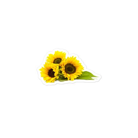 Sunflower Collection 3 inch sticker
