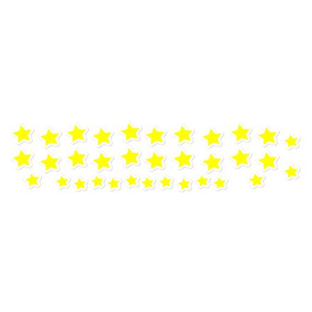 Stars sticker pack 15 x 3.75 inches
