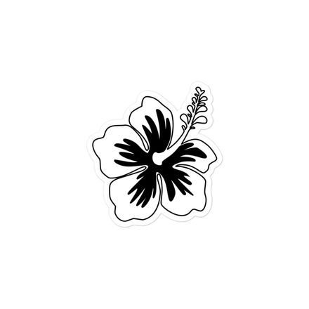 Flower 3 inch sticker