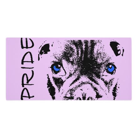Bulldog Pride mouse pad (Large)