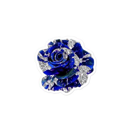 Flower art 3 inch sticker