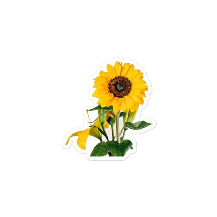Sunflower Collection 3 inch sticker