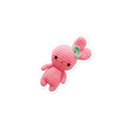 Crochet 3 inch sticker