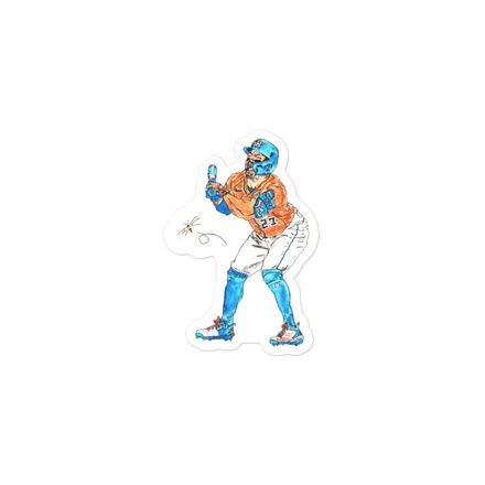 Sports whimsical 3-inch sticker