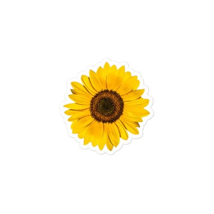 Sunflower Collection 3 inch sticker