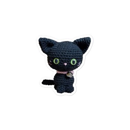 Crochet 3 inch sticker
