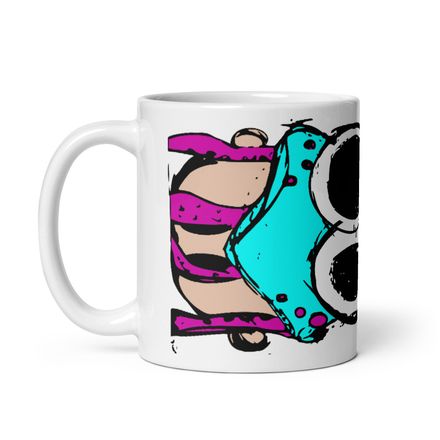 Left hand coffee mug collection