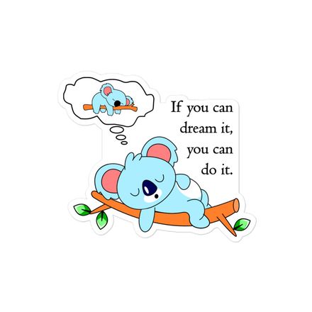 Quoted 4 inch sticker
