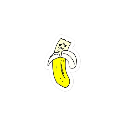 Bothered Banana 3 inch Sticker