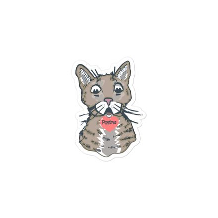 Postma Puma 3 inch Sticker