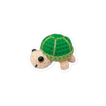 Crochet 3 inch sticker