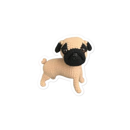 Crochet 3 inch sticker