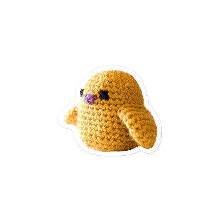 Crochet 3 inch sticker