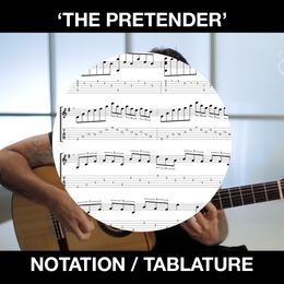 &#x27;The Pretender&#x27;(Foo Fighters) for Solo Guitar - Standard Notation &amp; Tablature