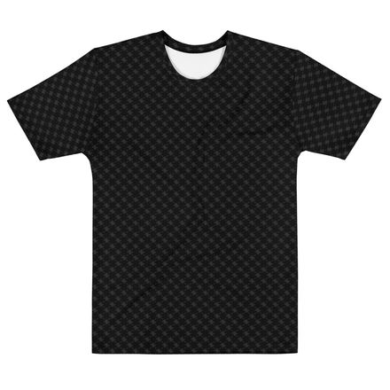 4our1ne6ix® &quot;X&quot; Pattern T-Shirt - Black