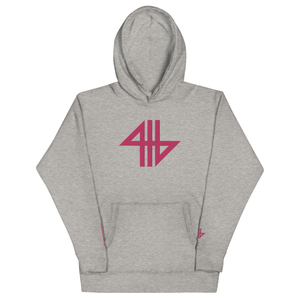 4our1ne6ix® Symbol Pullover Hooded Sweatshirt - Pink