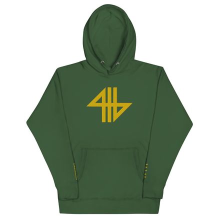 4our1ne6ix® Symbol Pullover Hooded Sweatshirt - Yellow