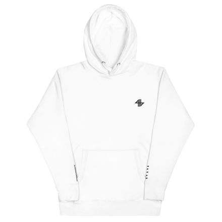 4our1ne6ix® Mini Logo Pullover Hooded Sweatshirt - Black