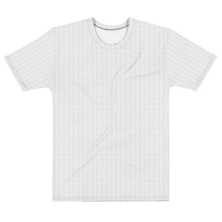 4our1ne6ix® &quot;Tilted&quot; Pattern T-Shirt - White