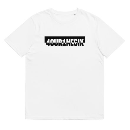 4our1ne6ix® &quot;Division&quot; Print T-Shirt - Black