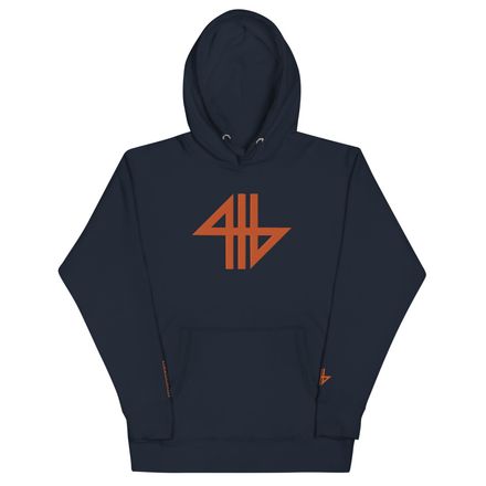 4our1ne6ix® Symbol Pullover Hooded Sweatshirt - Orange