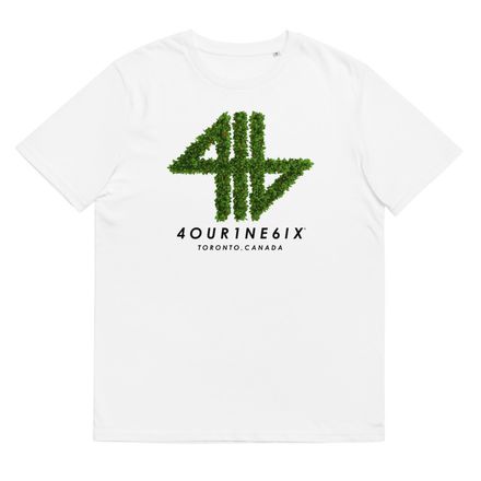 4our1ne6ix® &quot;Trees&quot; Print T-Shirt - Black