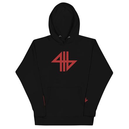 4our1ne6ix® Symbol Pullover Hooded Sweatshirt - Red