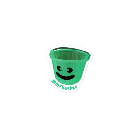 #mybucket sticker
