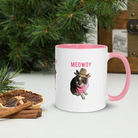 Meowdymeowdymeowdy color mug