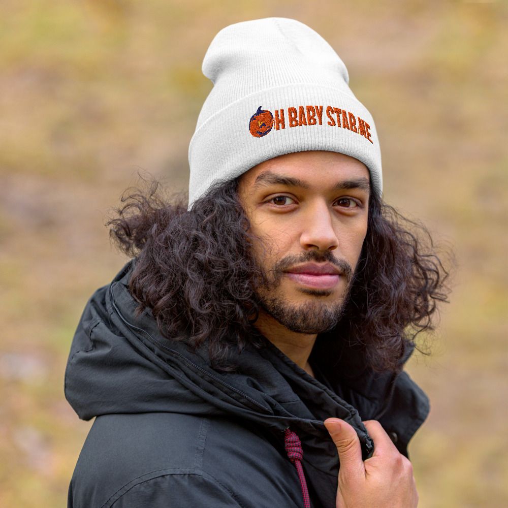 Oh baby stab me beanie