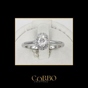 Anello solitario "Cinzia"