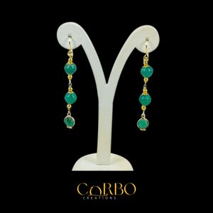 Orecchini "Pietre Verdi" - Collezione Flora