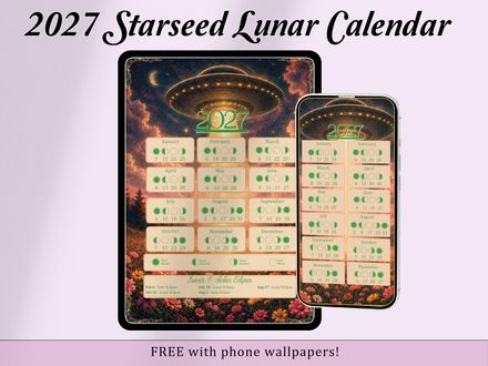 FREE 2027 Starseed Lunar Calendar