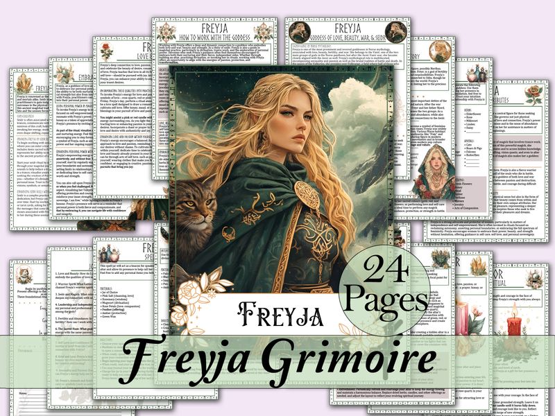 Freyja Book of Shadows Bundle